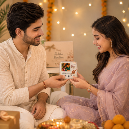 Personalized Fridge Music Magnet (Raksha Bandhan Special)