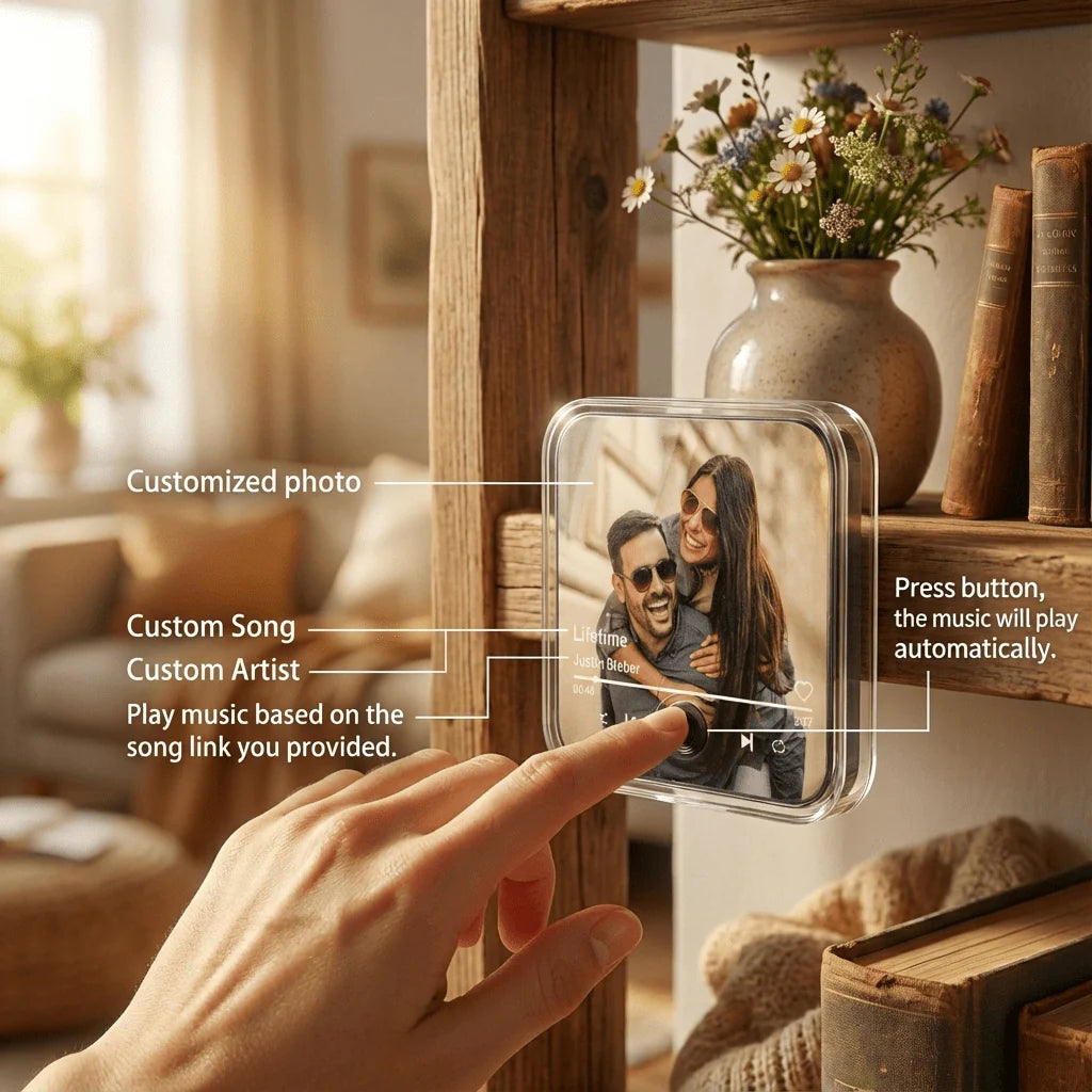 Custom Music Fridge Magnet